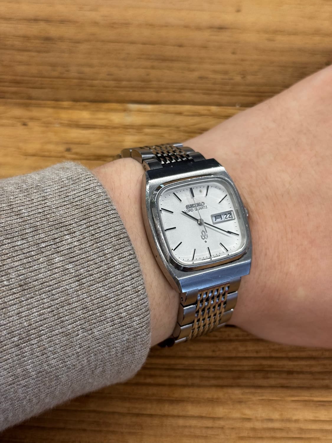 Seiko 세이코 로드쿼츠 스퀘어 상품이미지4
