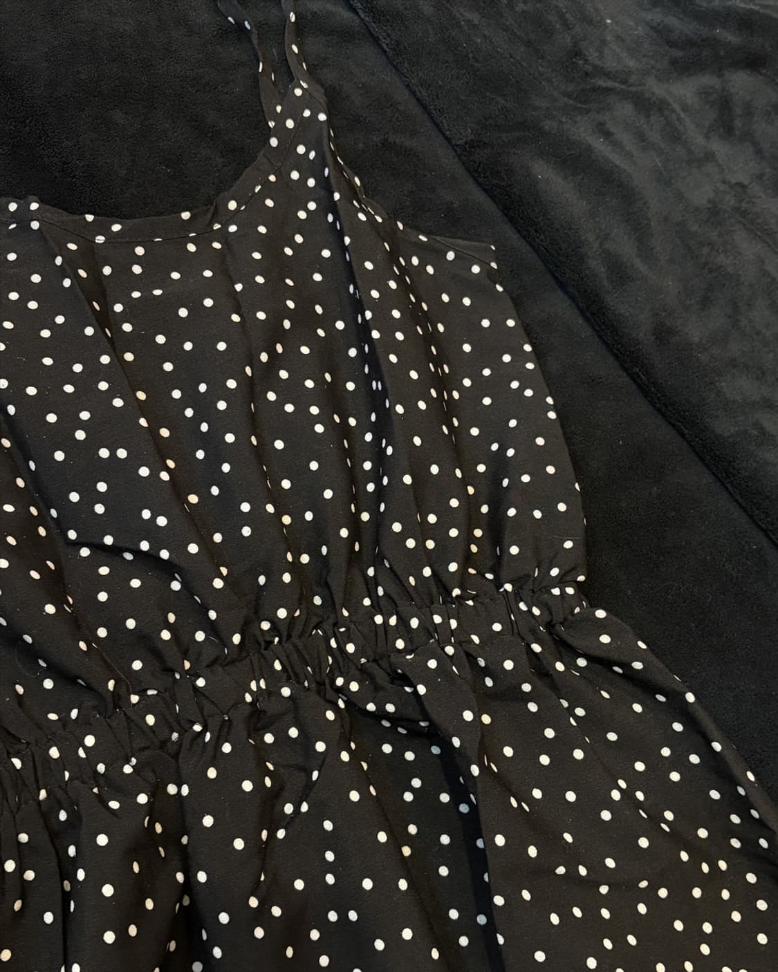 일본빈티지 나시 원피스 블랙 상품이미지2