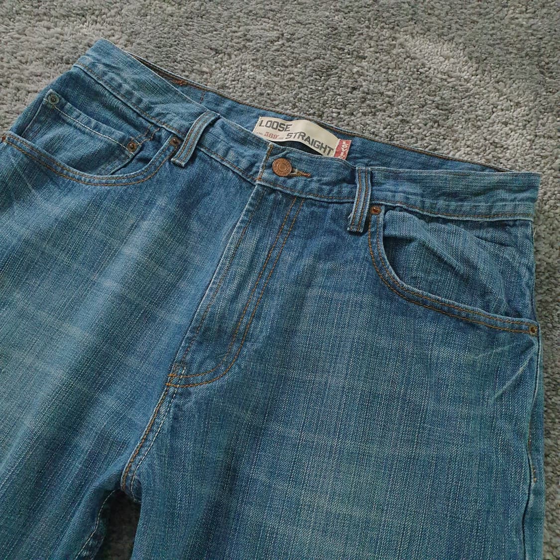 LEVI'S 569 루즈 스트레이트 데님 팬츠 상품이미지4