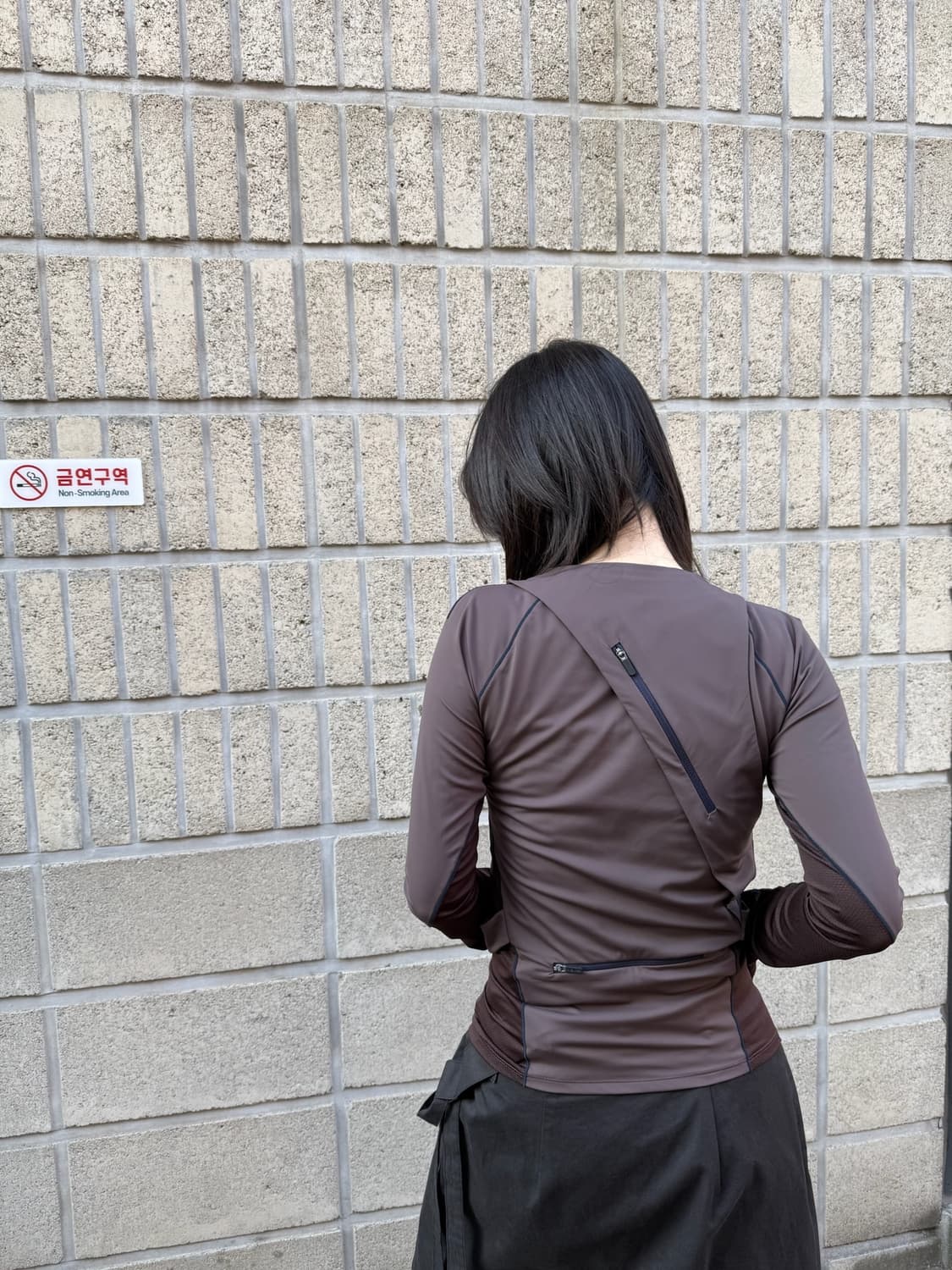 혜인 서 매쉬 디테일 롱 슬리브 상품이미지10