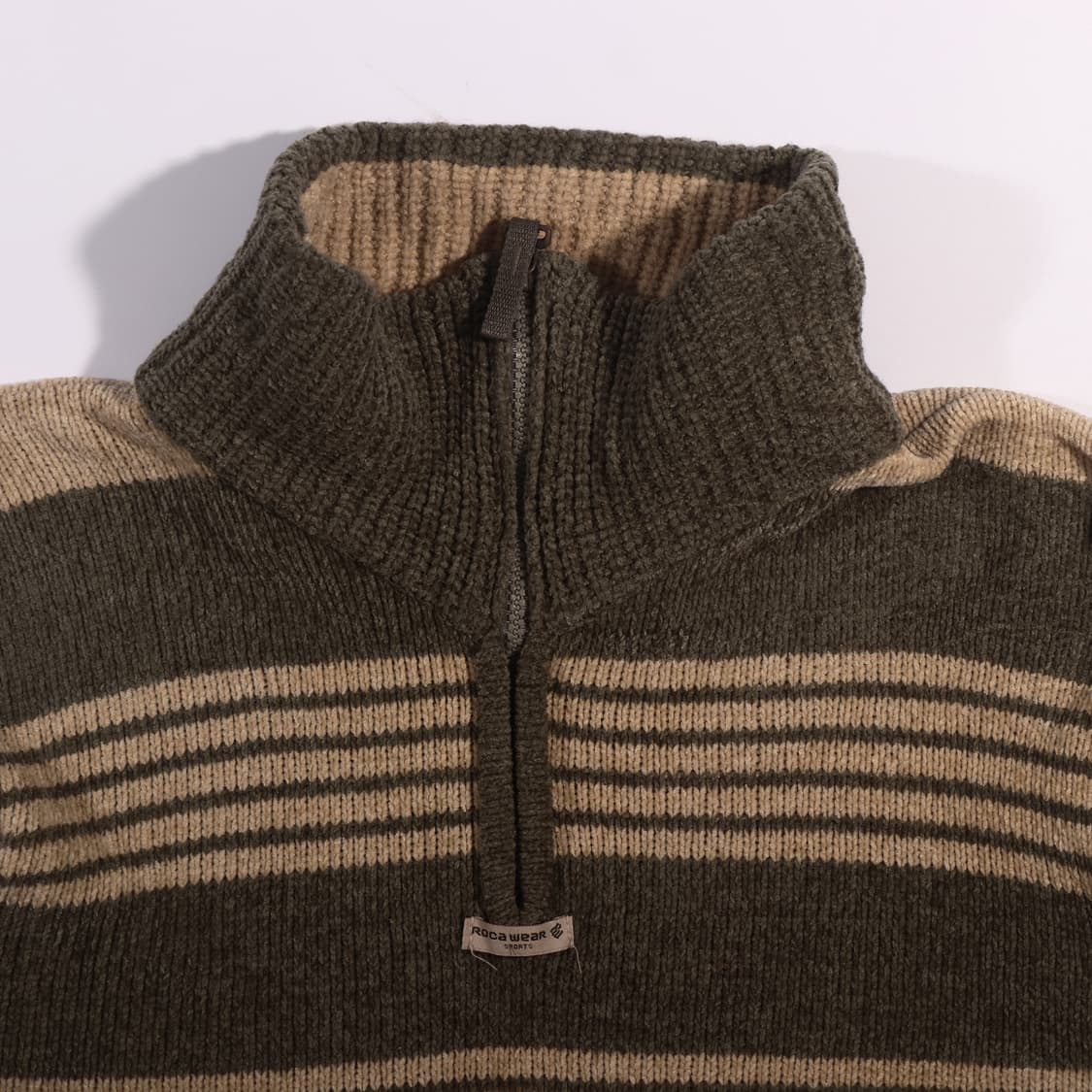 ROCAWEAR 반집업 니트 B557 상품이미지2