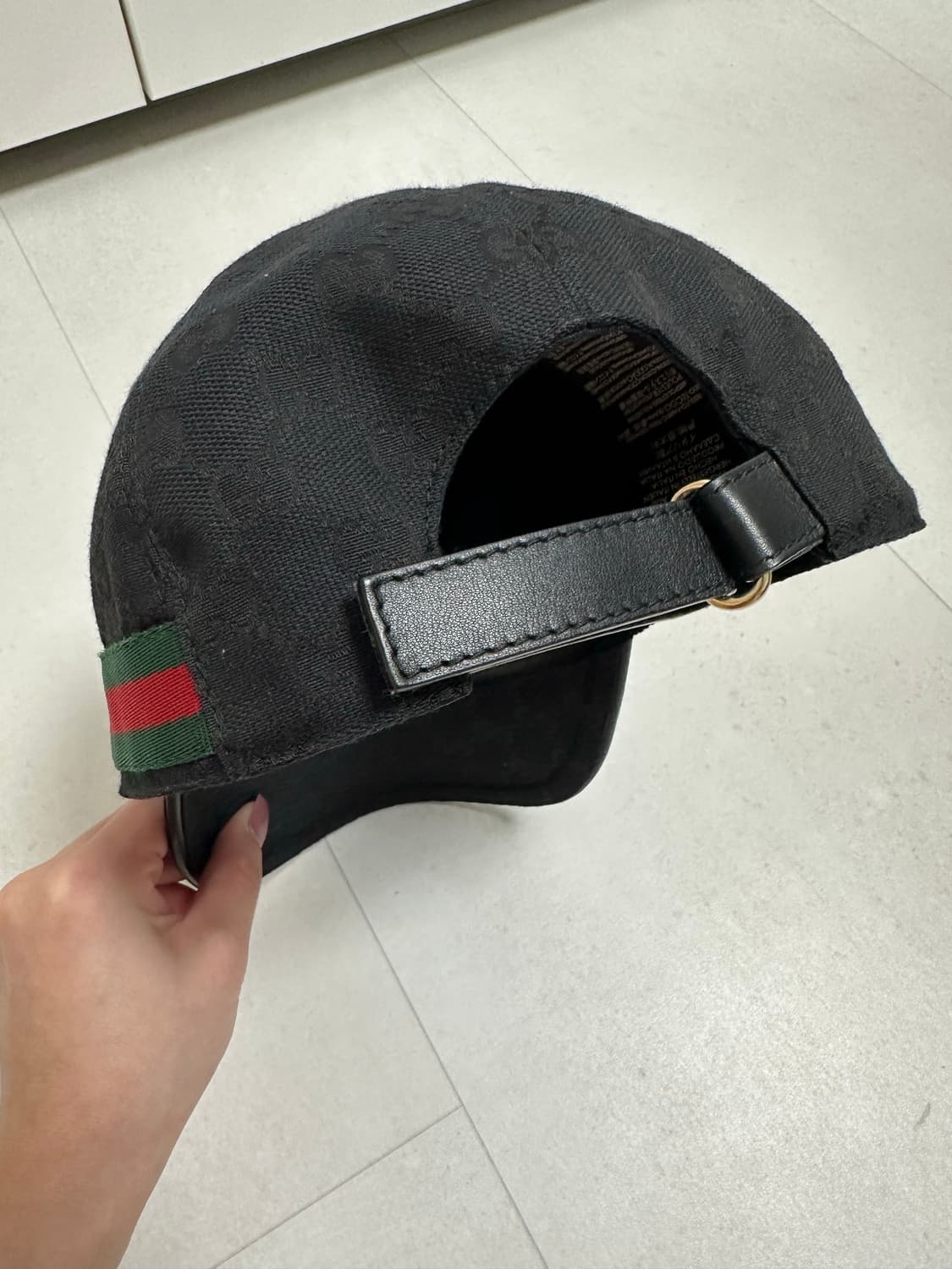 [네고 가능] 구찌 모자 M 사이즈 상품이미지4