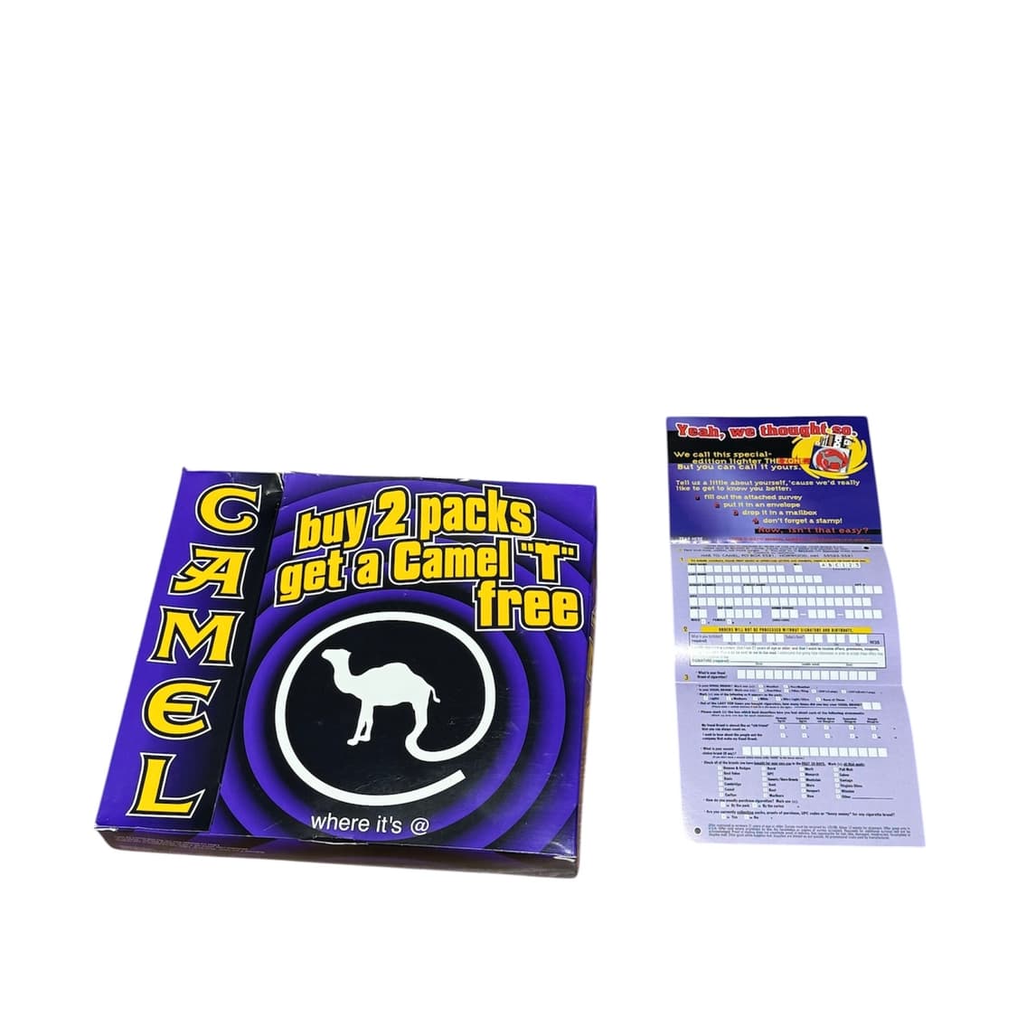 Camel Cigarettes t-shirt original 카멜 티셔츠 상품이미지4