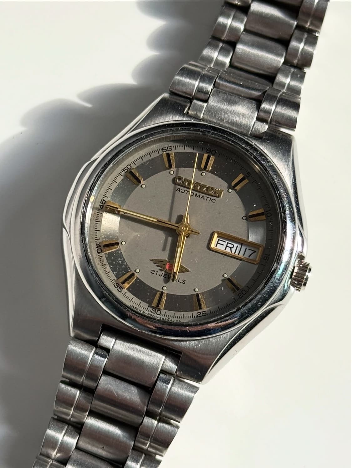 80s Citizen Automatic Metal Watch 상품이미지2