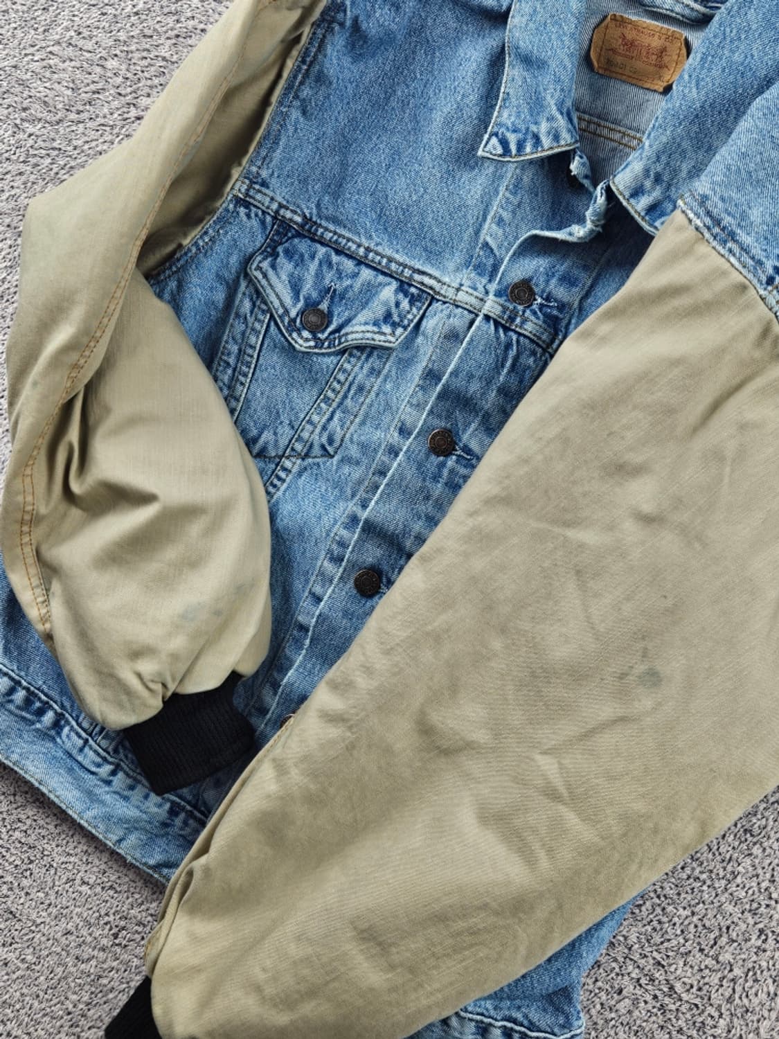 리바이스 리빌딩 리워크 데님 바시티 자켓 ( XL ) / 10798 상품이미지6