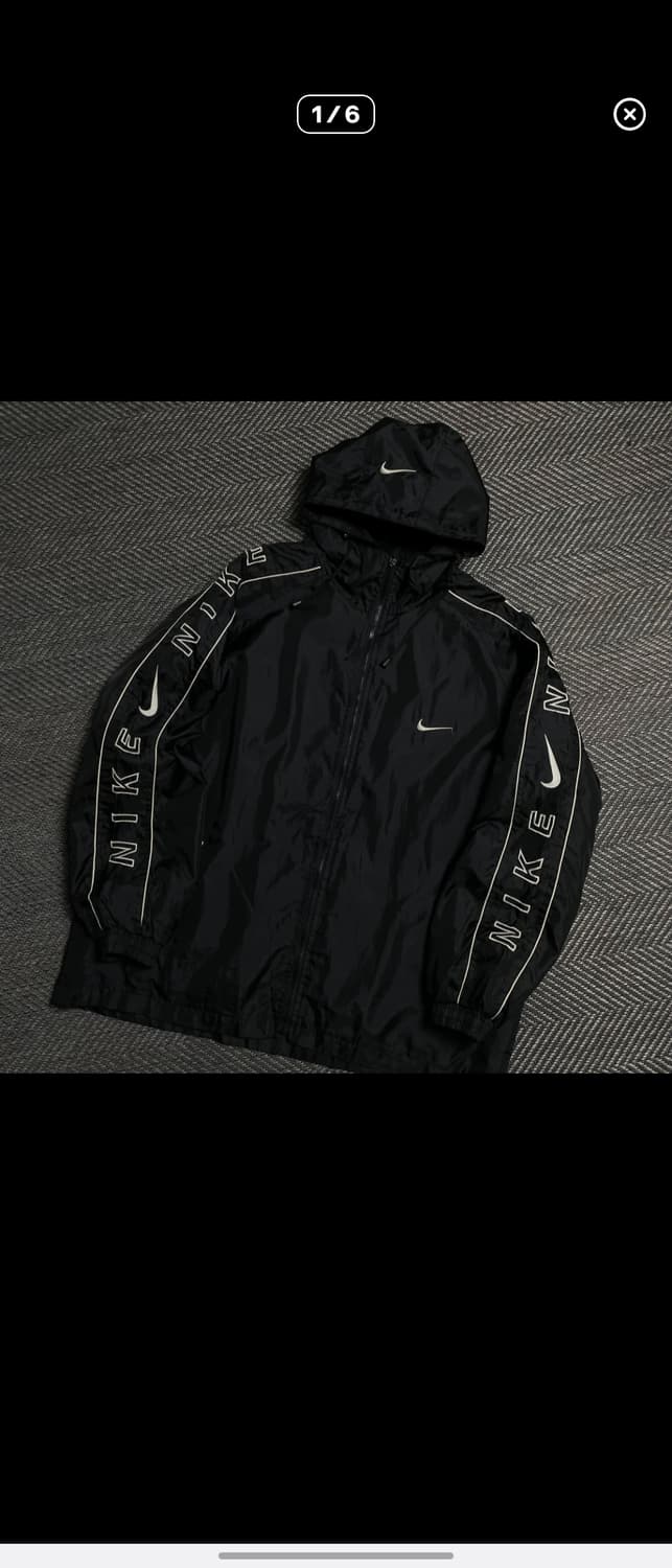 00s 나이키 올드스쿨 빅스우시 멀티로고 후디 바람막이  상품이미지1