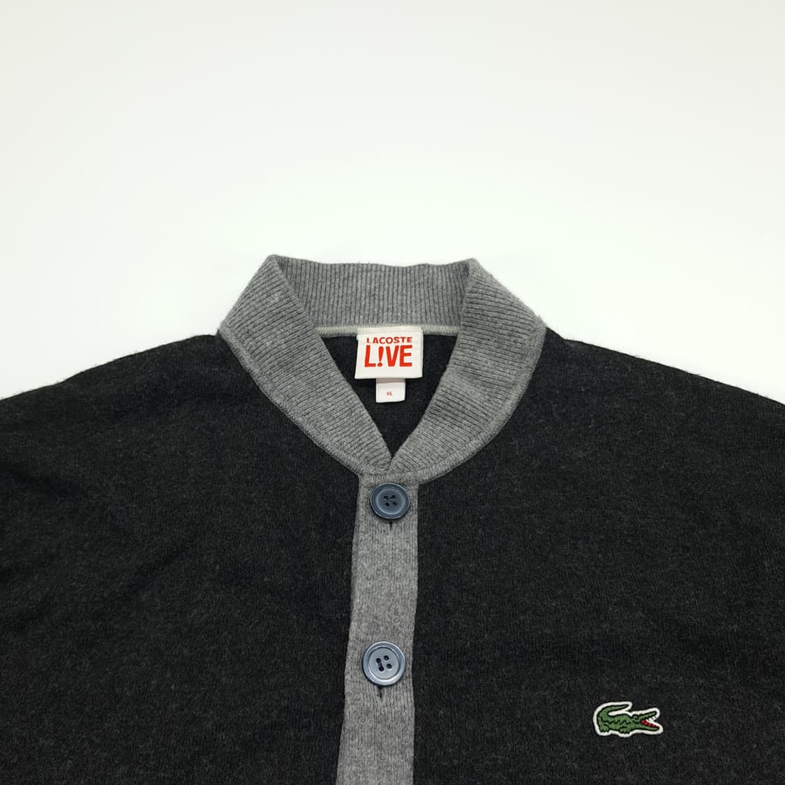 CN979 XL 라코스테 라이브 알파카 울 블렌드 니트 가디건 상품이미지2