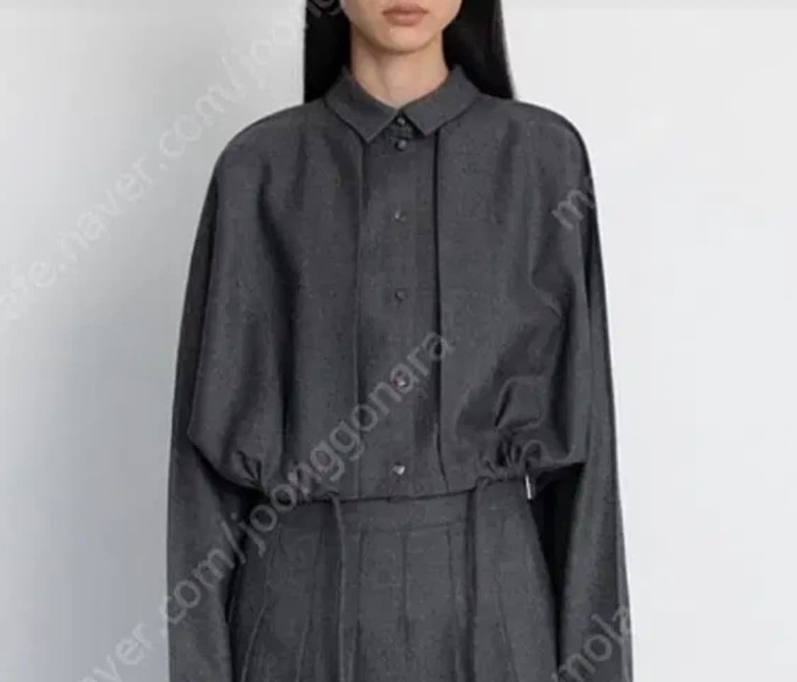 le917 울셔츠 차콜  상품이미지1