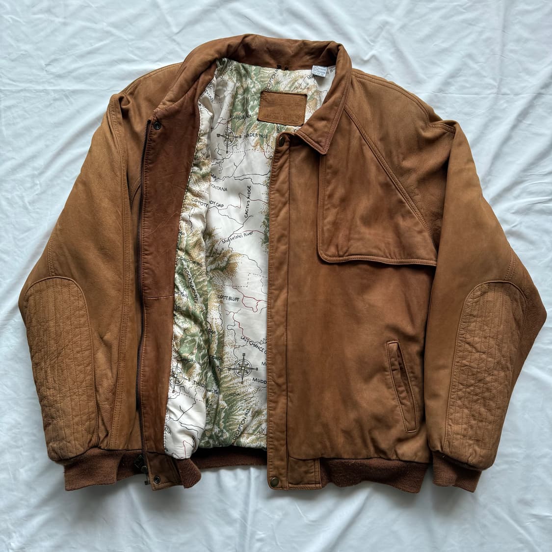 90s 말보로 스웨이드 자켓 상품이미지3