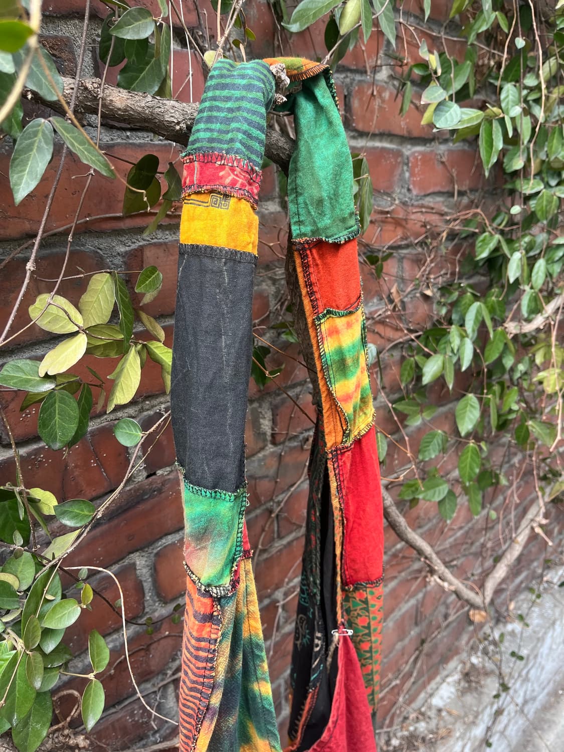 히피 에스닉 패치워크 크로스 백 상품이미지7