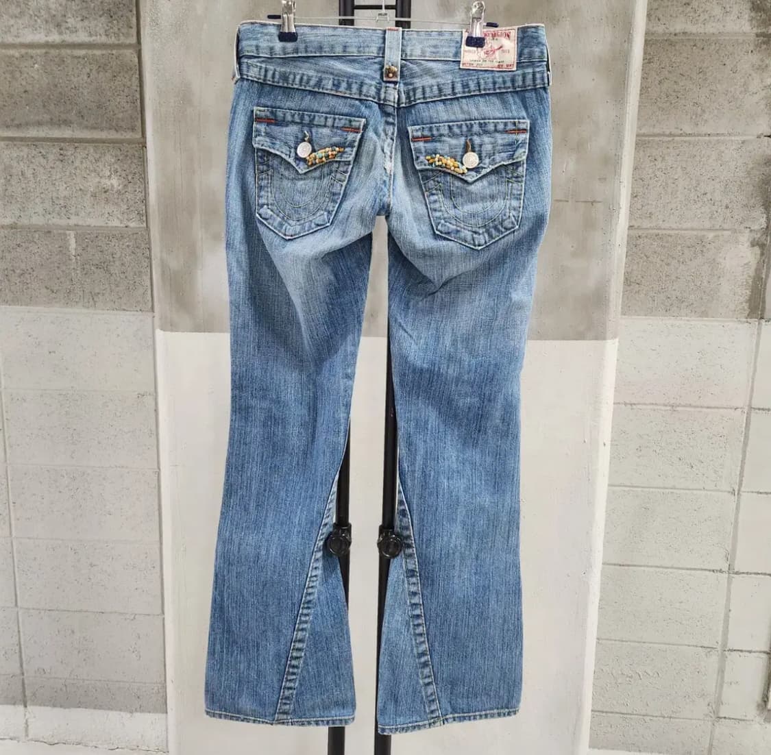 트루릴리전 데님 팬츠 부츠컷 로우라이즈 26 상품이미지3