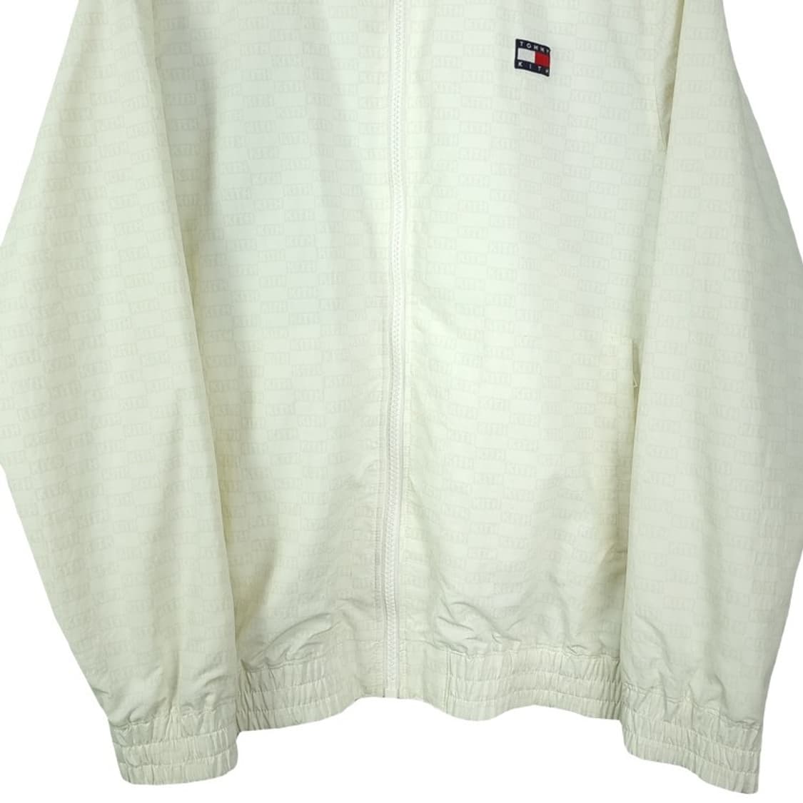 [타미힐피거 X 키스] 빅로고 모노그램 바람막이 자켓 화이트 P01397 상품이미지5