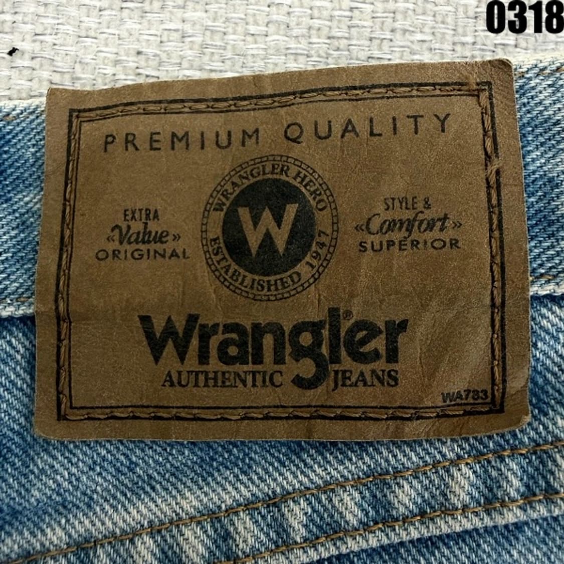 랭글러 데님팬츠 33 0318  상품이미지1