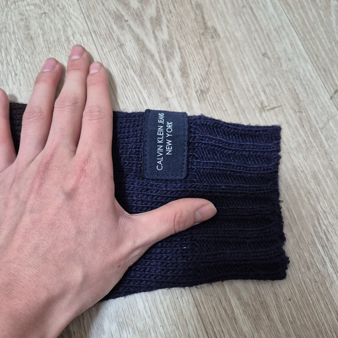 캘빈클라인 진스 꽈배기 니트 M(95) 상품이미지4