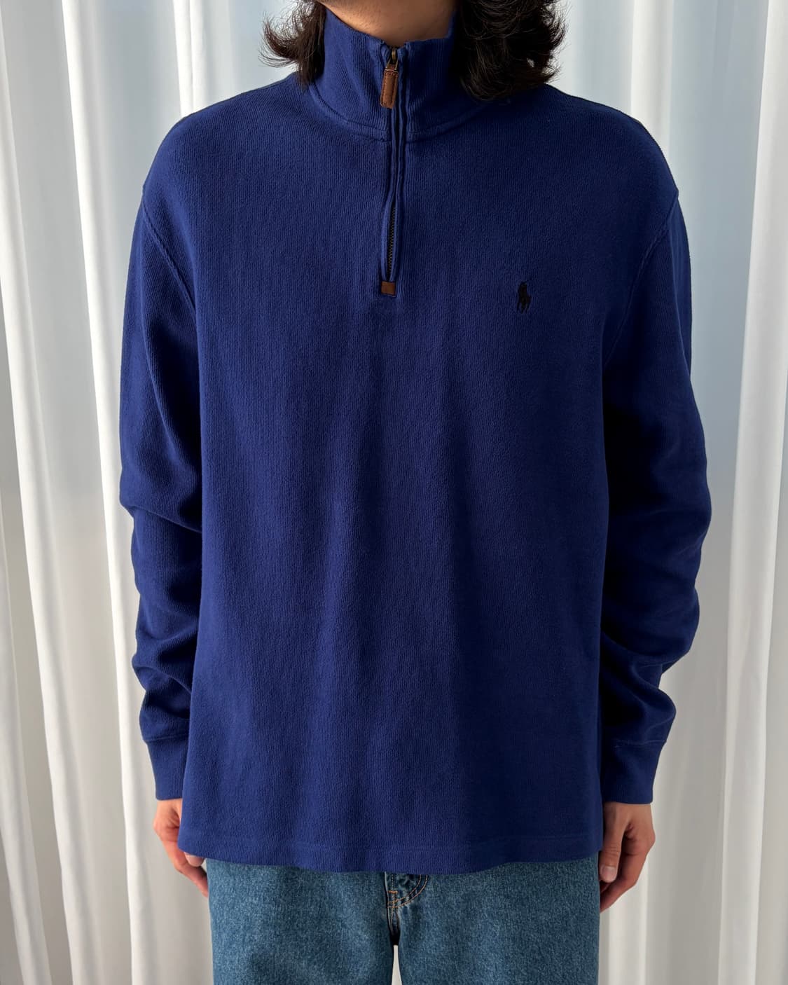 [L]폴로 랄프로렌 쿼터집 풀오버 코튼 니트 상품이미지3