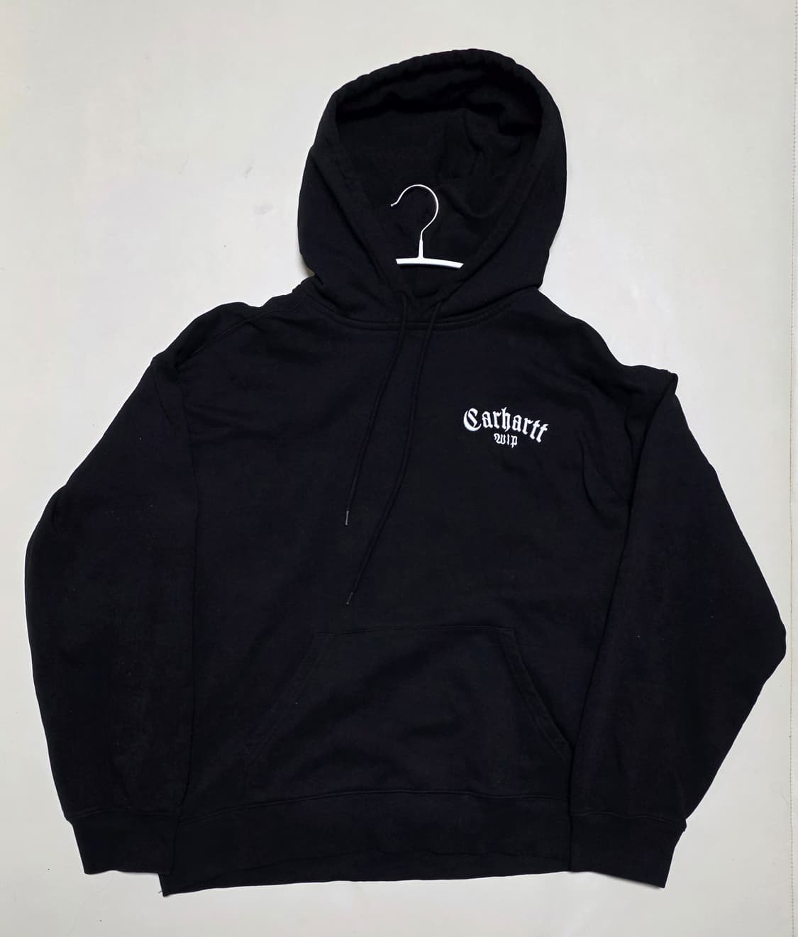 칼하트wip 후디드 오닉스 스크립트 스웻셔츠 XL 상품이미지3