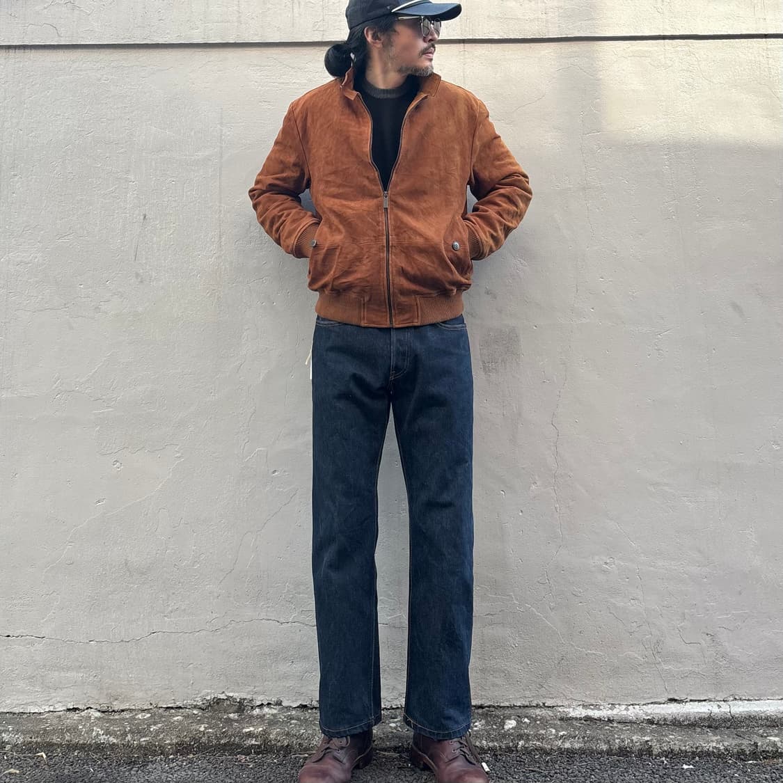 셀렉트옴므 스웨이드 해링턴 자켓 상품이미지8