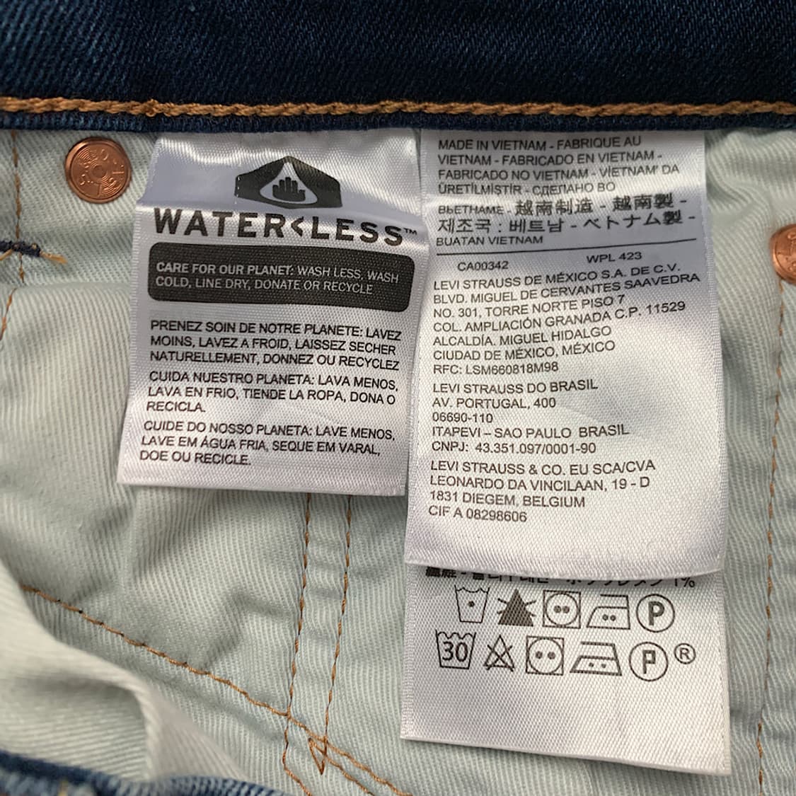 리바이스 505 데님팬츠 29 상품이미지2