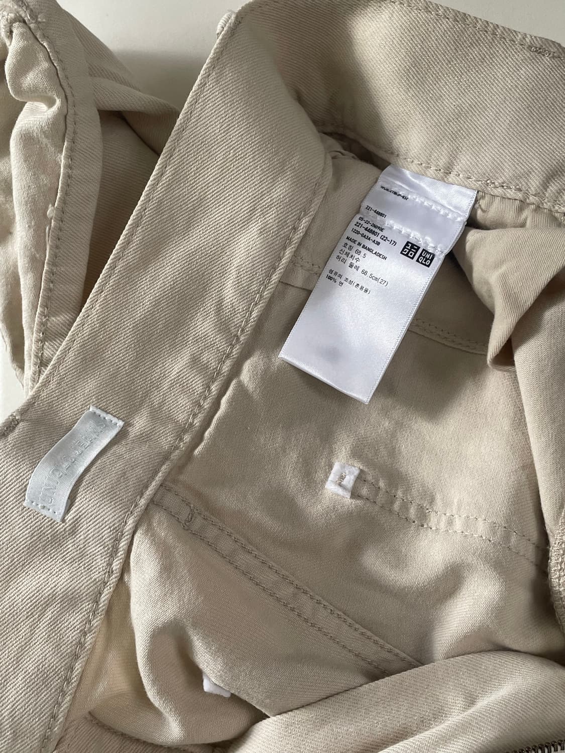 (새상품) 유니클로 팬츠 27 상품이미지3