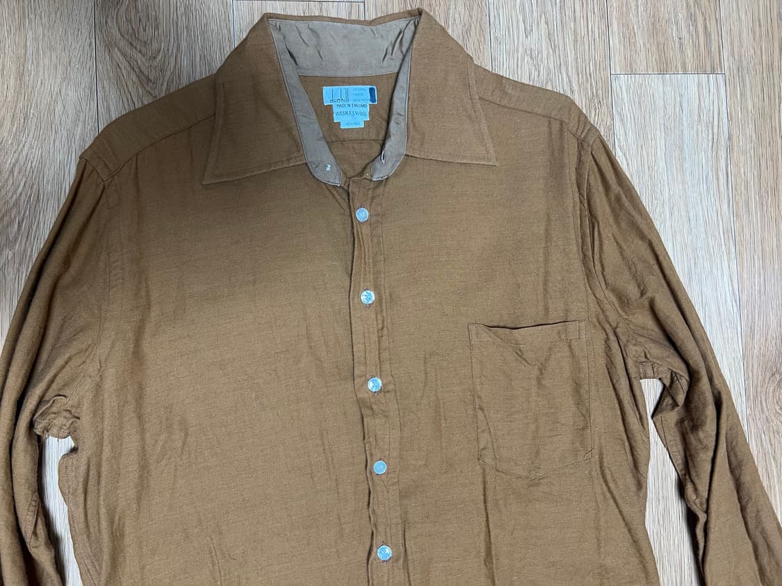 던힐 70’s 빈티지셔츠 Made in England 상품이미지1