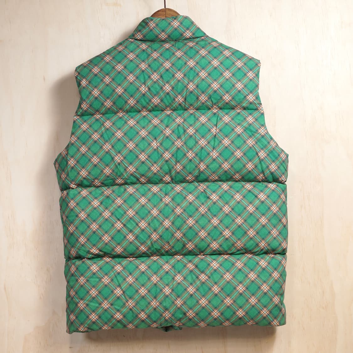 ERL 체크 패턴 다운 베스트 상품이미지4