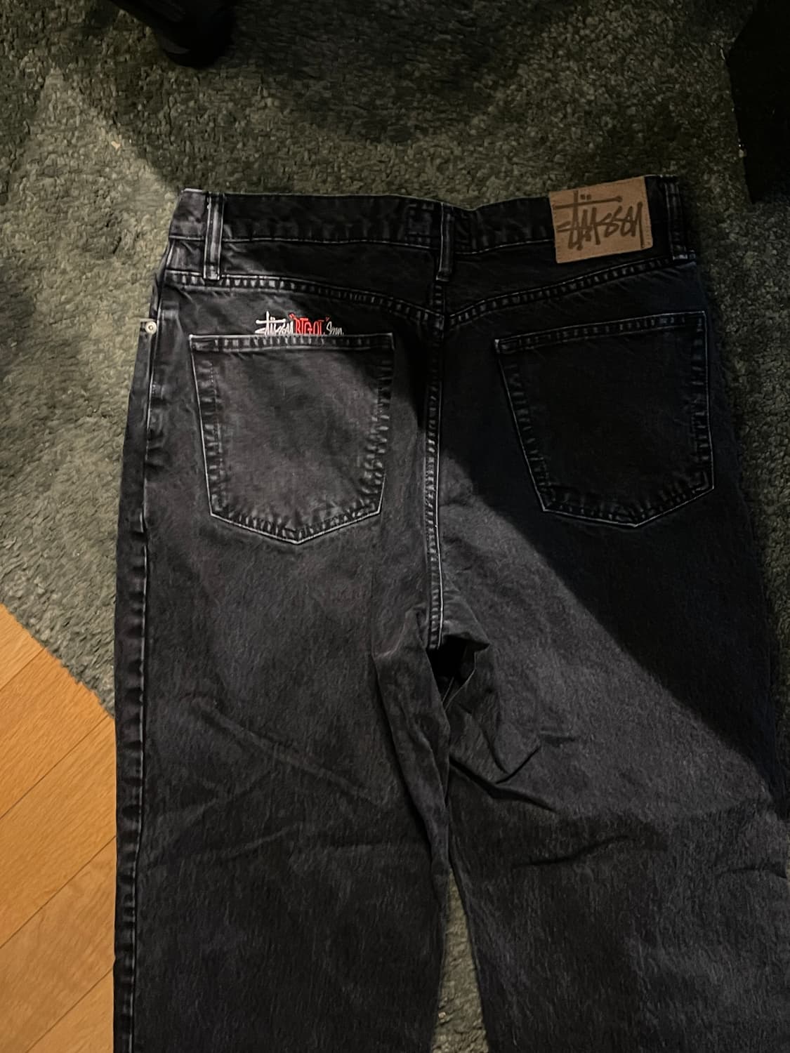 스투시 빅올진 데님 블랙 / size 31 상품이미지4