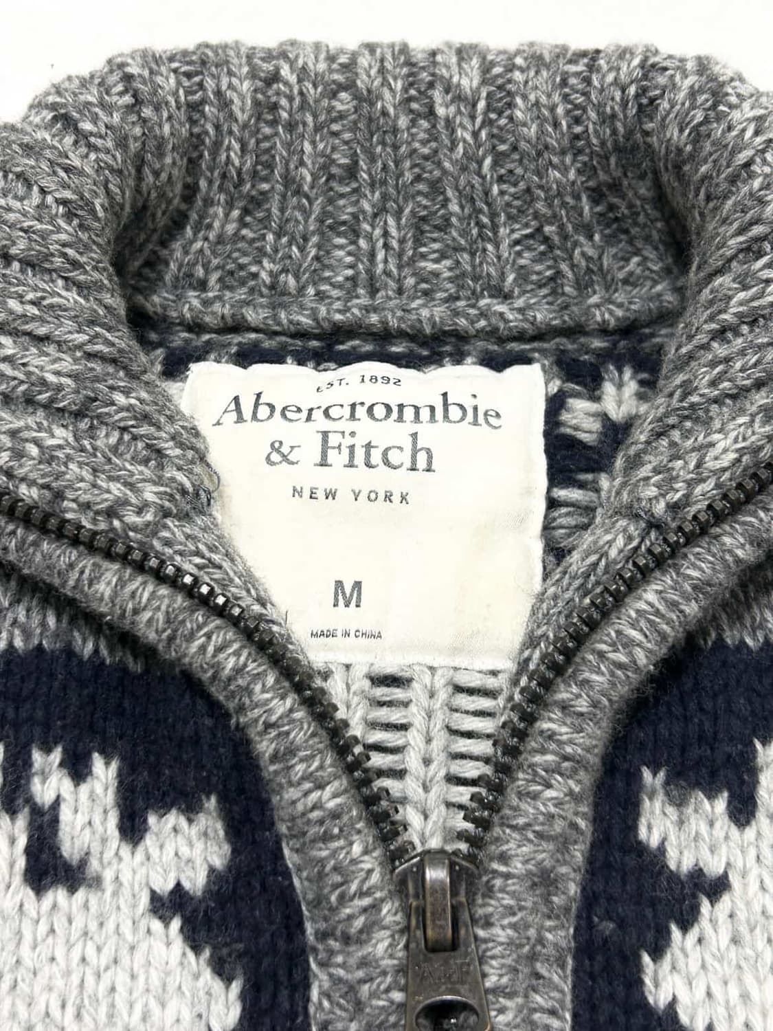 아베크롬비 노르딕 니트집업 상품이미지7