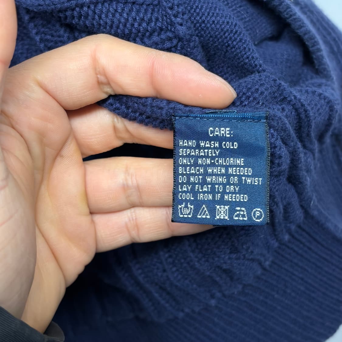 폴로 랄프로렌 견장 케이블 가디건 3 상품이미지5