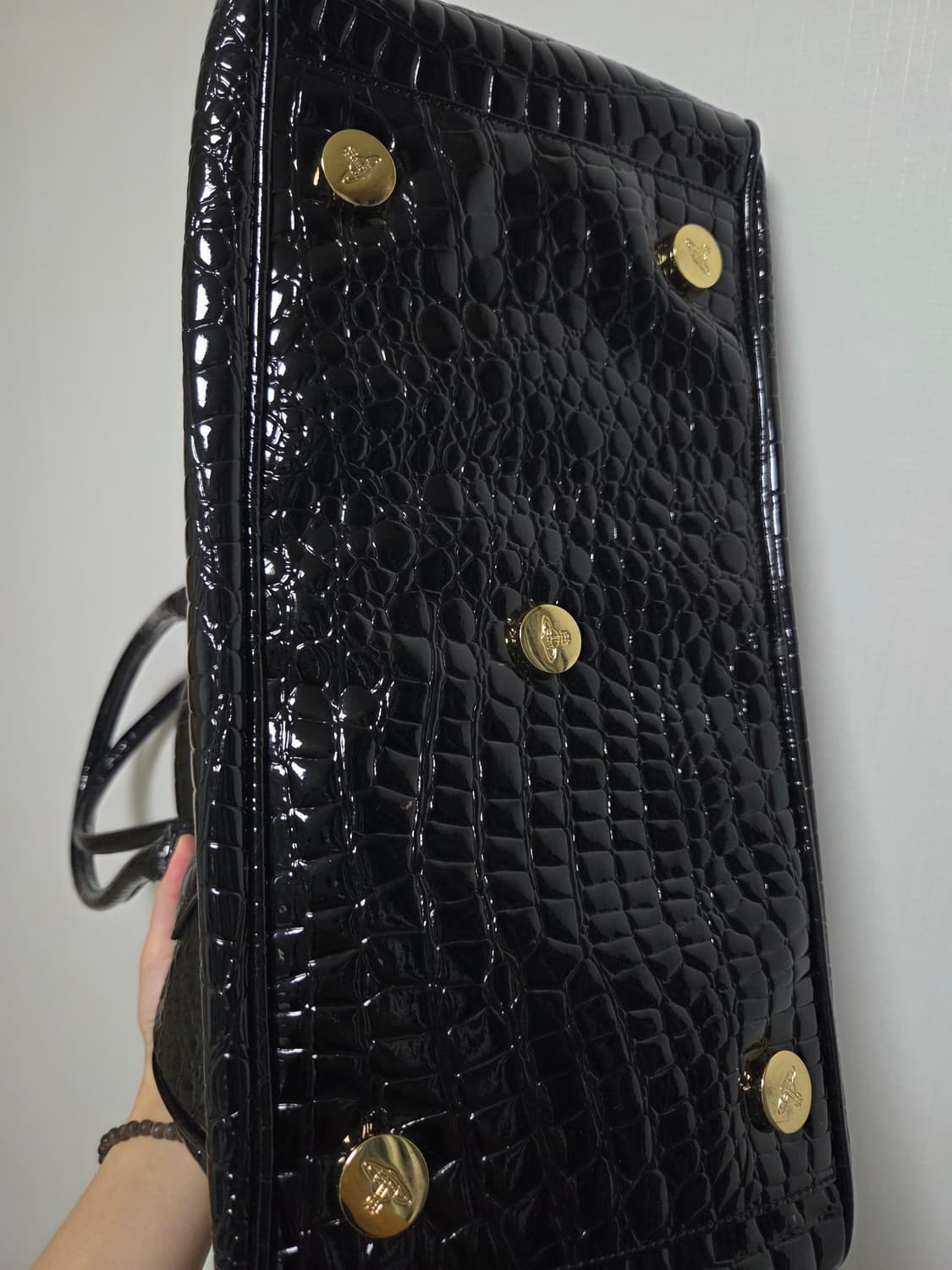 비비안웨스트우드 챈서리 ORB 페이던트 숄더백 상품이미지4