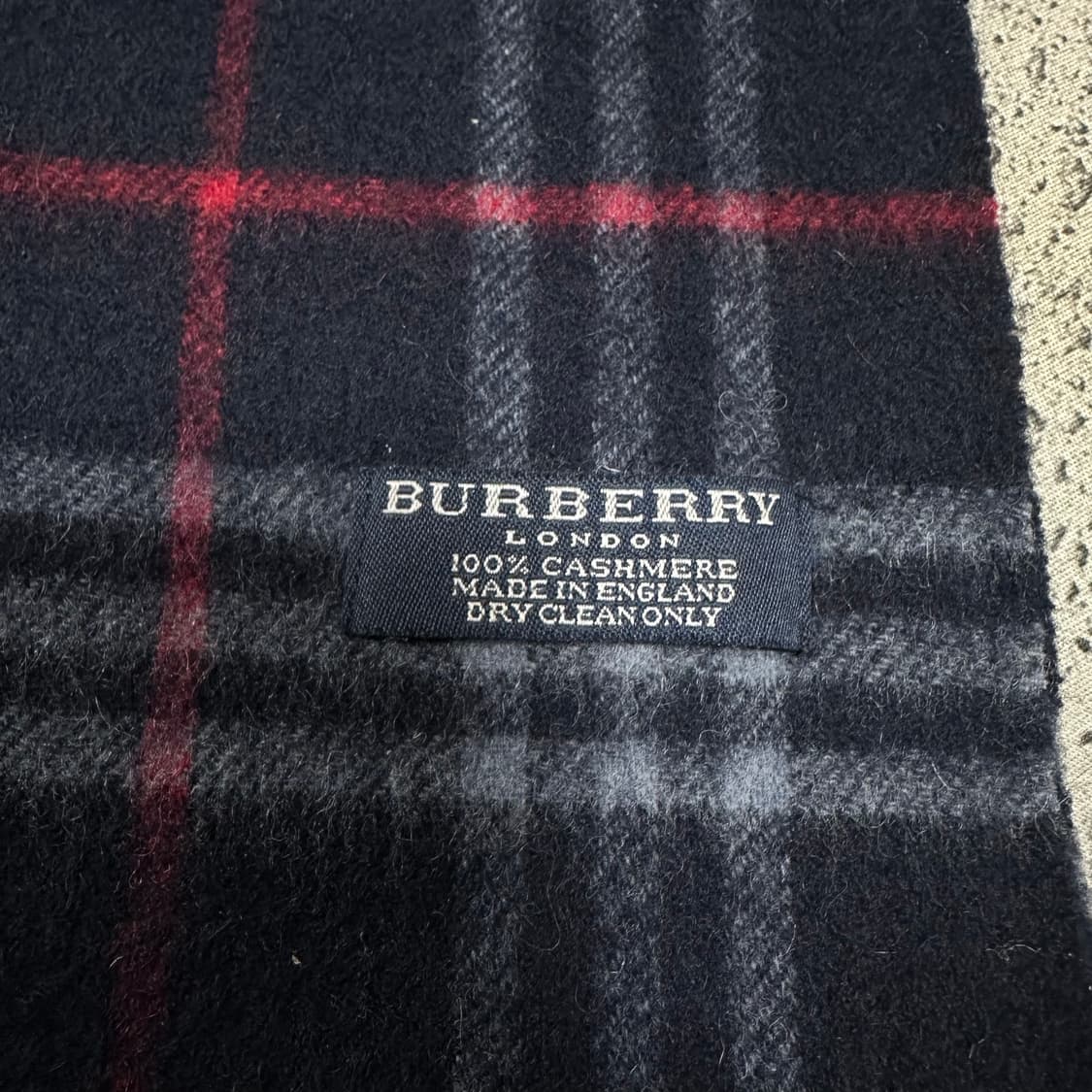 ✨ (바배) 버버리 캐시미어 노바체크 머플러 상품이미지2
