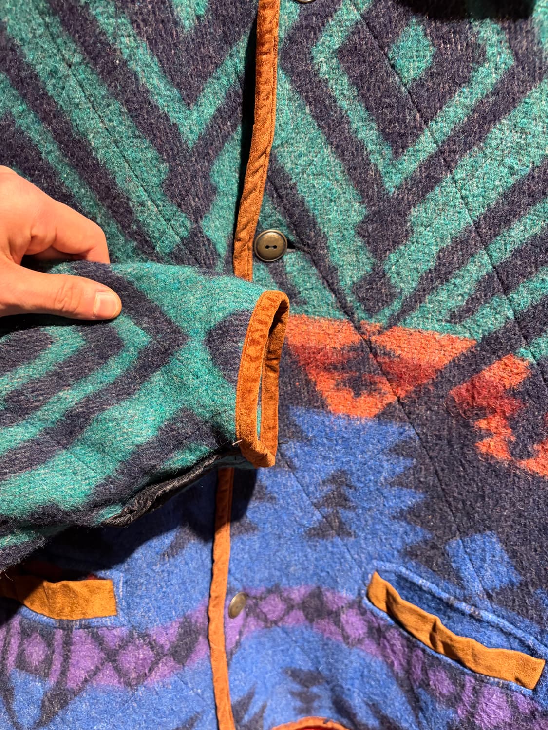 90s Foxrun navajo jacket / 네이티브 웨스턴 자켓 상품이미지5