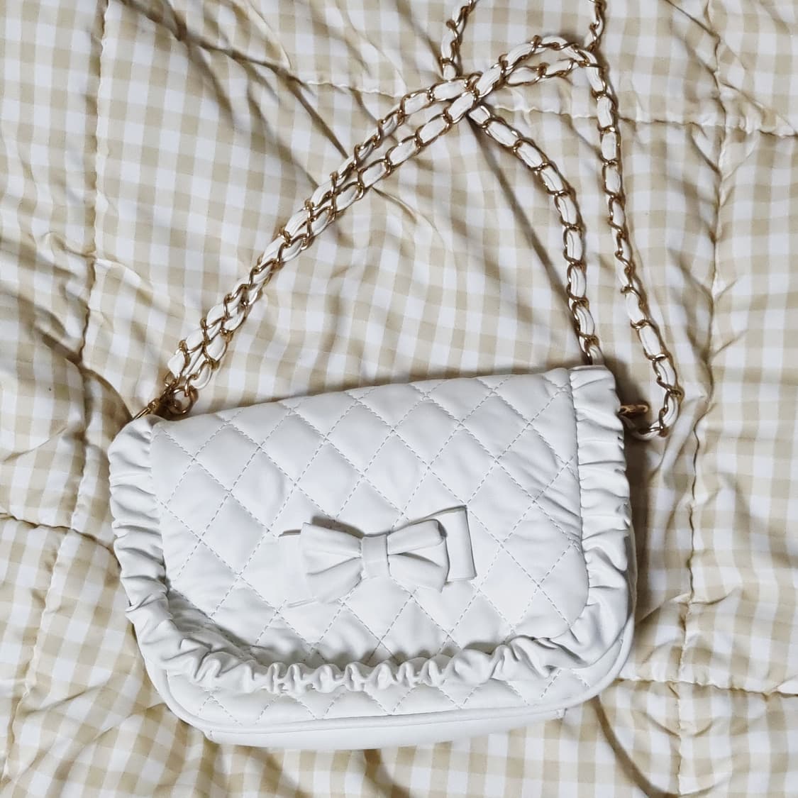 양산형 프린세스 프릴리본 크로스숄더백 상품이미지3