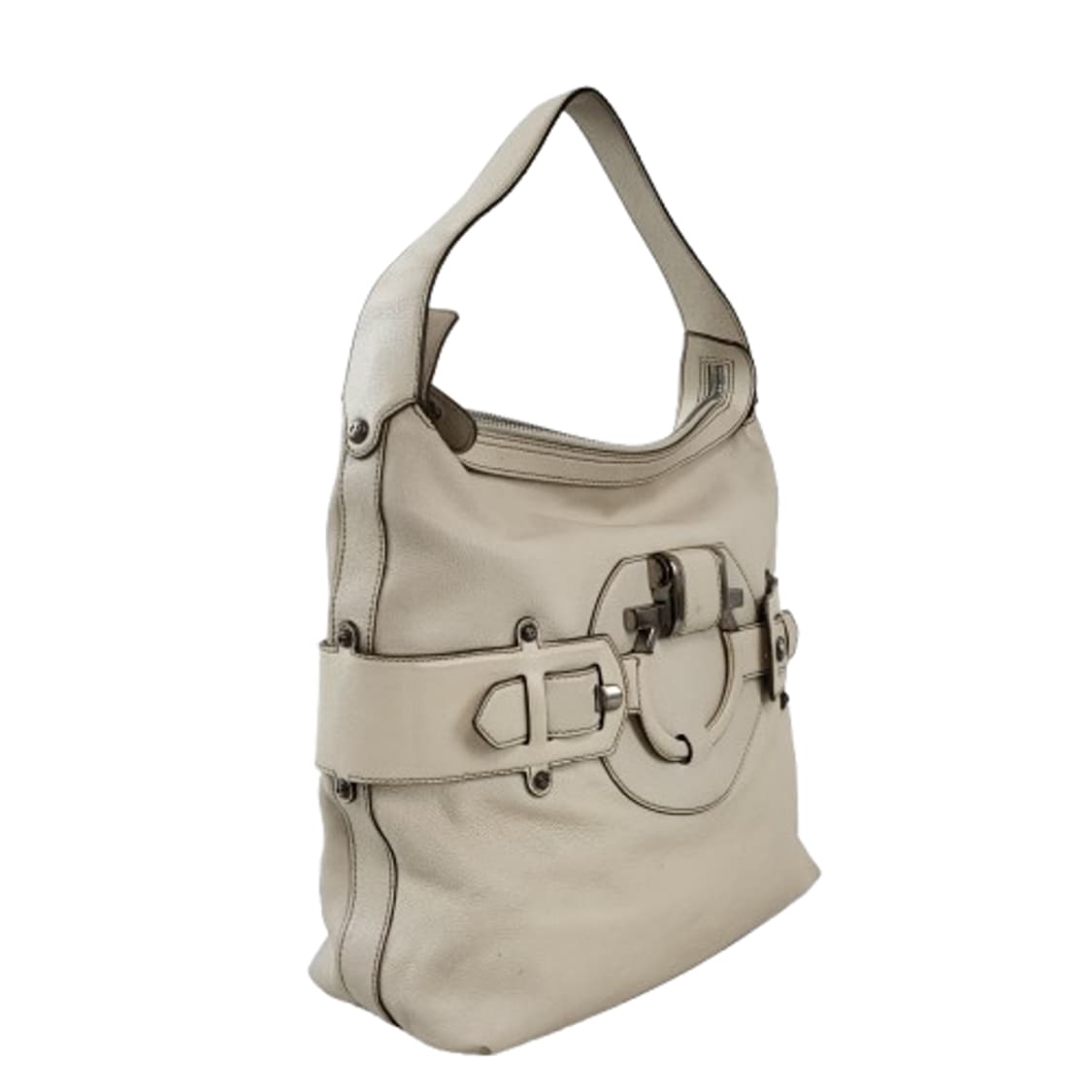 정품 페라가모 간치니 벨티드 가죽 숄더백 상품이미지2