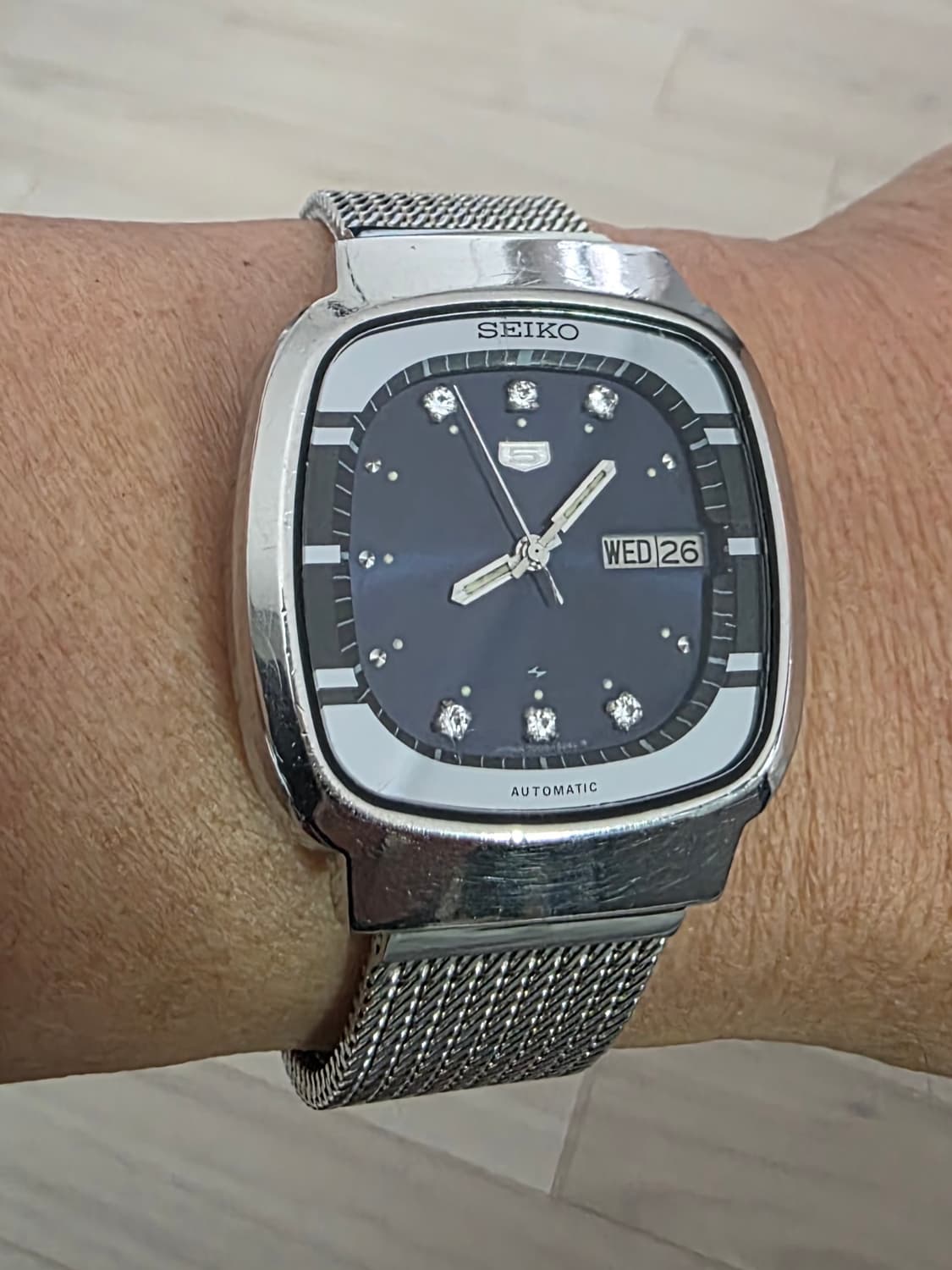 세이코 5 오토메틱 7009-5160 요일/날짜 빈티지 시계 상품이미지4