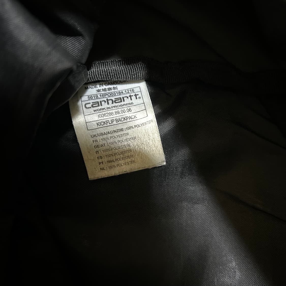 (F)칼하트 킥플립 백팩 상품이미지3