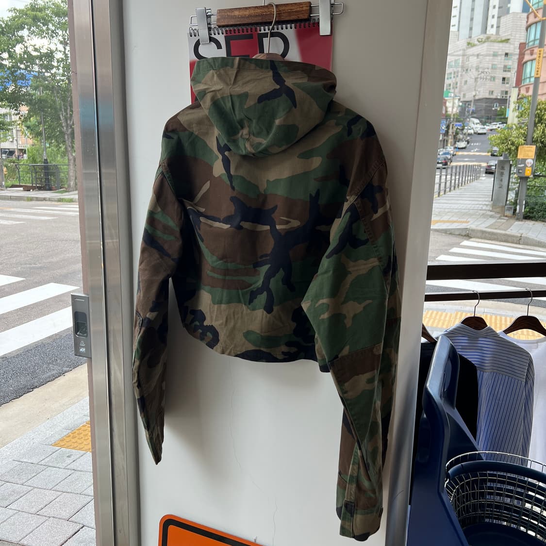 나나서카 밀리터리 후드 자켓 상품이미지2