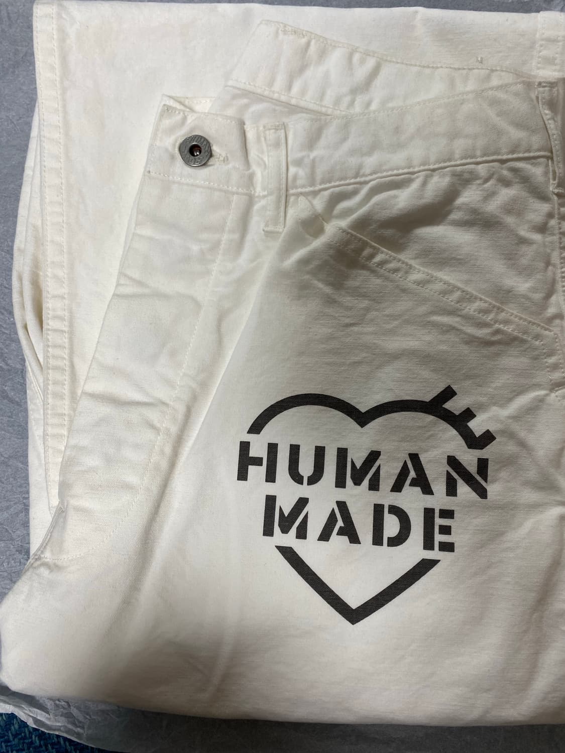 휴먼 메이드 세일러 팬츠 화이트 L사이즈 상품이미지8