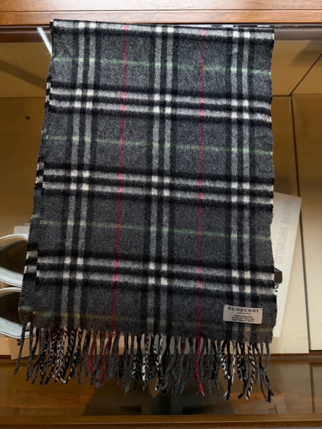 버버리 캐시미어 머플러 상품이미지7