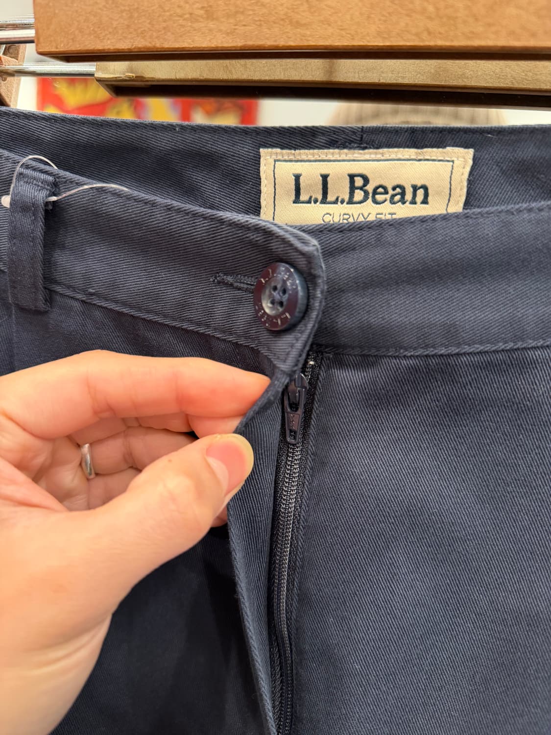 00s L.L.Bean 엘엘빈 원턱 치노 팬츠 (32inch) 상품이미지4