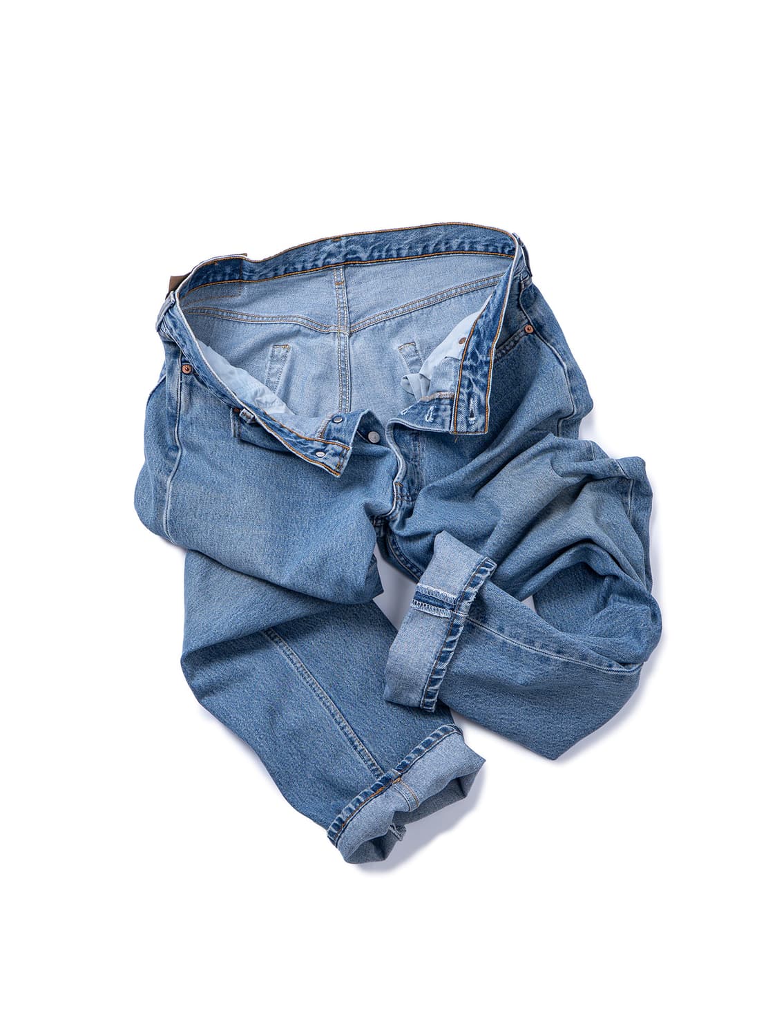 90s Levi's 501 Washed Denim Pants 상품이미지3