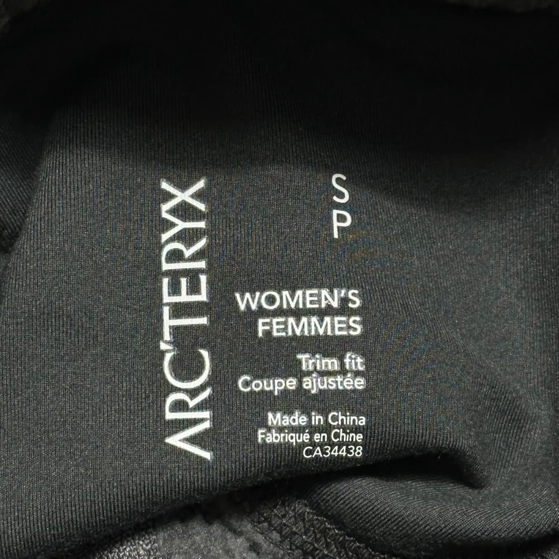 S 아크테릭스 여성용 챠콜 후드 플리스 상품이미지4