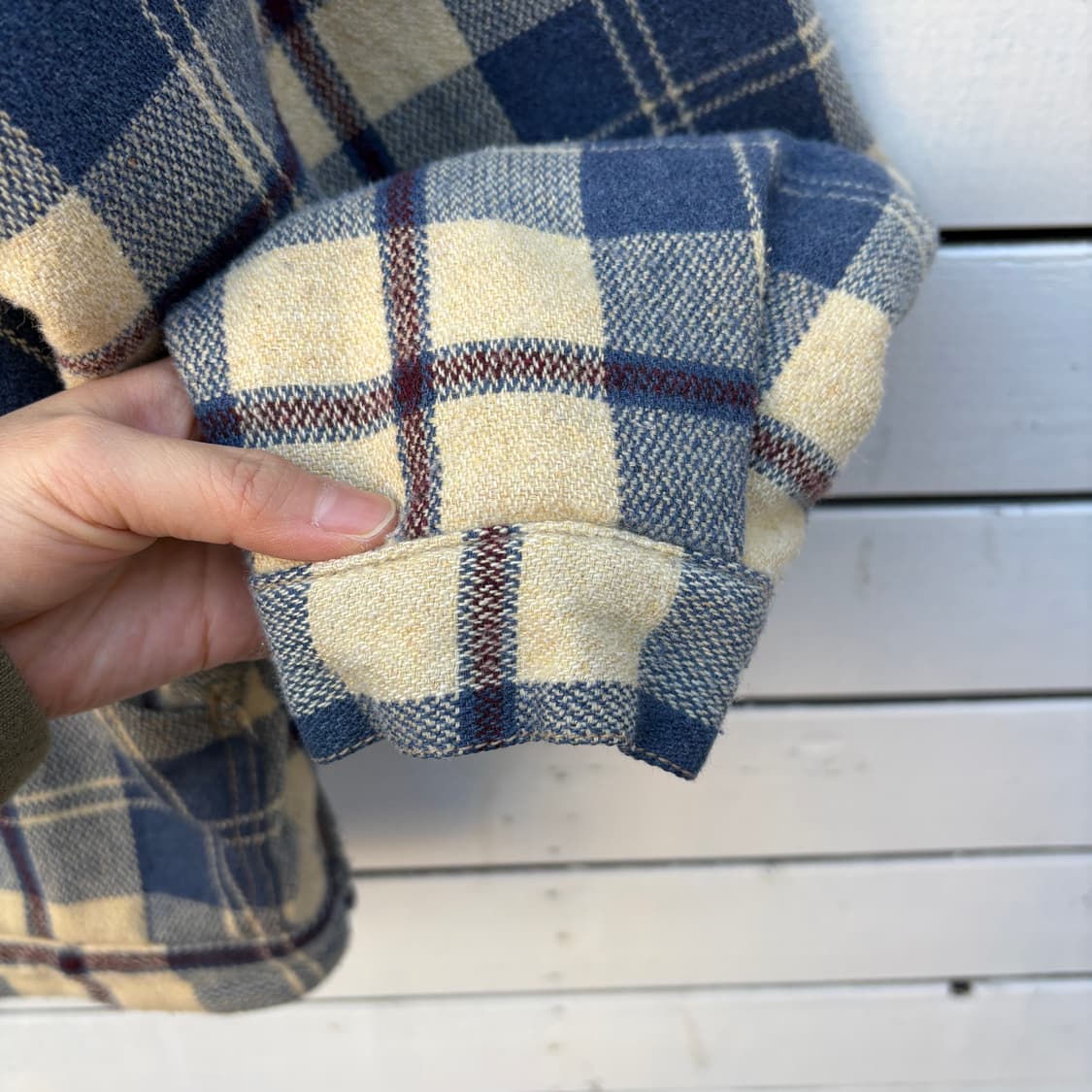 Lee 리 울 체크 워크자켓 상품이미지5