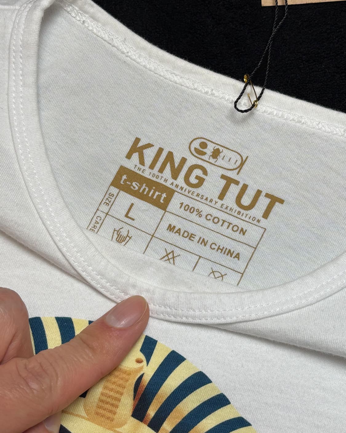 일본빈티지 King Tut 투탕카멘 100주년 티셔츠 상품이미지3