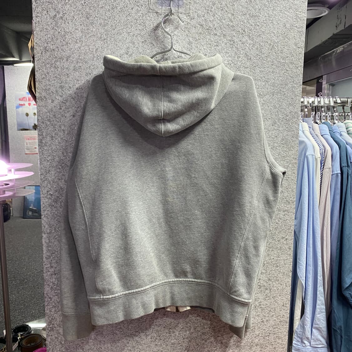 폴로 써멀 그레이 후드 집업 B3488 상품이미지5