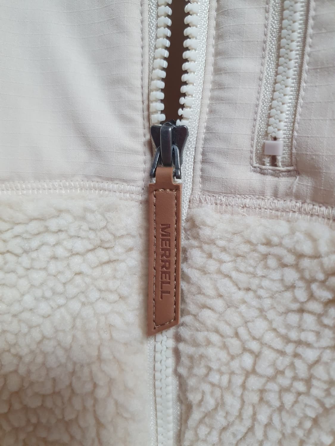 택포가 머렐 자켓 킹스피크 에디션 롱 플리스 아이보리 90 상품이미지7