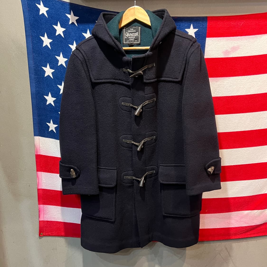 글로버올 더플코트 네이비 상품이미지1