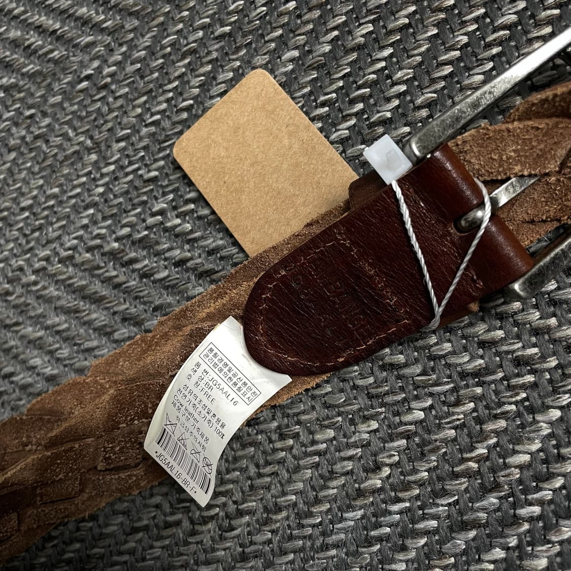 빈티지 꽈배기 카우레더 가죽 벨트o 5004 상품이미지4