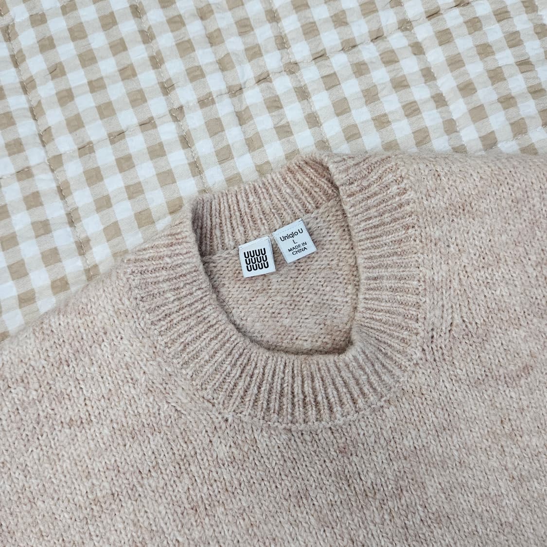 유니클로 모헤어 니트 스웨터 남자100 상품이미지2