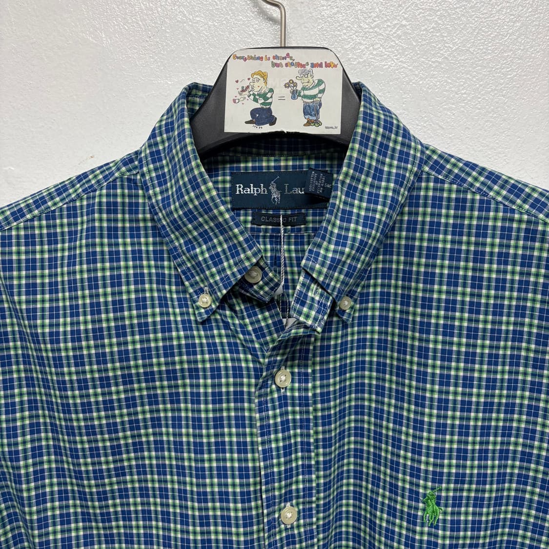 폴로 랄프로렌 체크 셔츠 44  상품이미지3