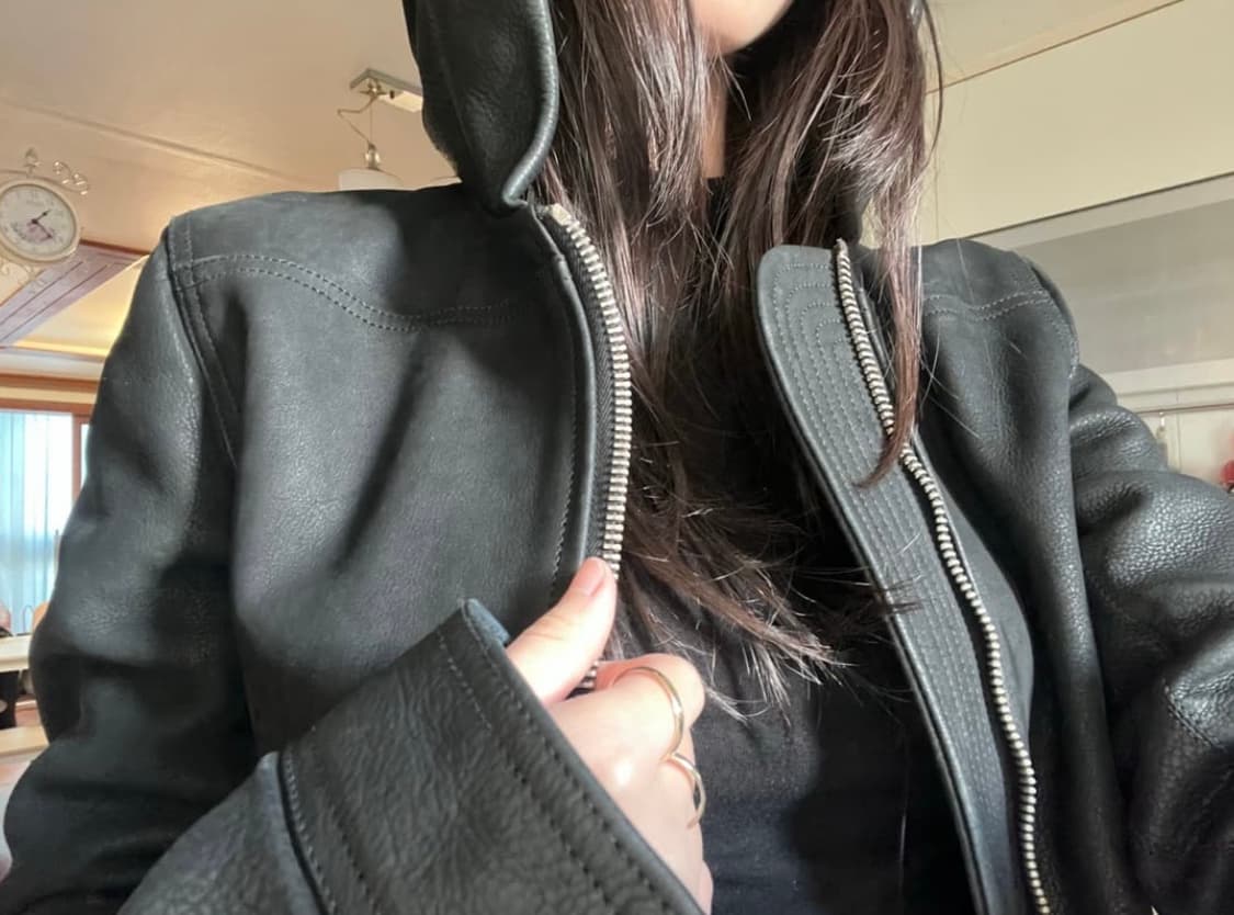 Rick Owens 레더자켓 상품이미지5